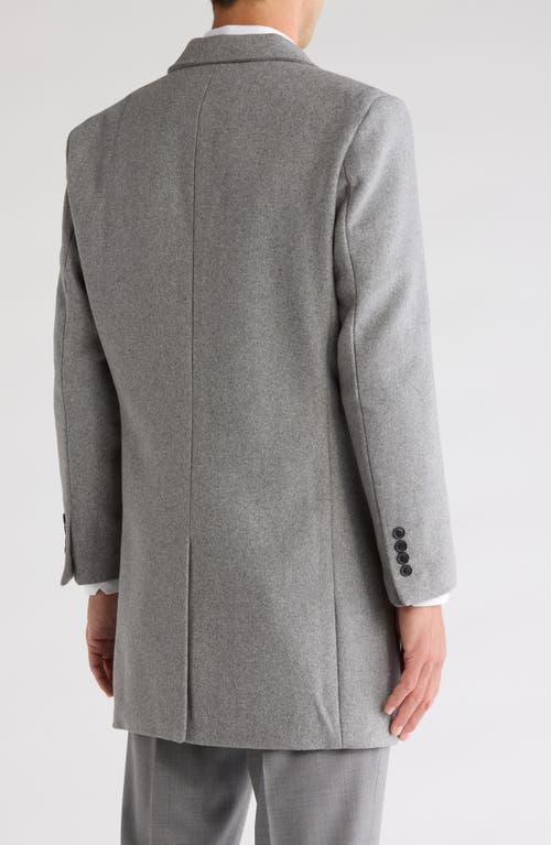 Braveman Tailored Wool Blend Jacket In Light Grey