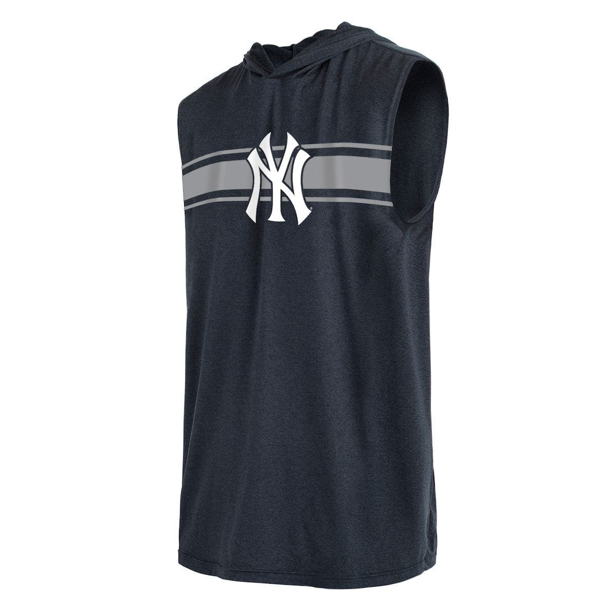 yankees sleeveless hoodie