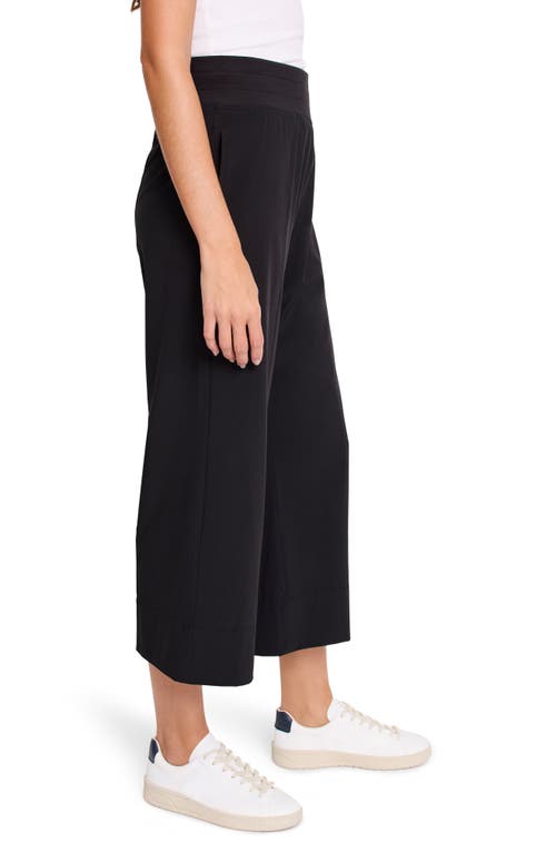 Shop Nz Active By Nic+zoe Tech Stretch Flare Pants In Black Onyx