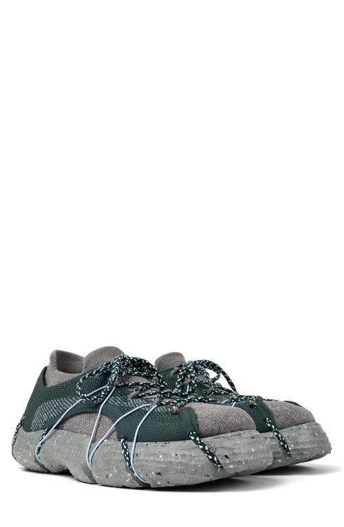 Shop Camper Roku Sneaker In Green And Grey