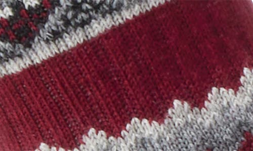 Smartwool Everyday Snowed In Tibetan Red