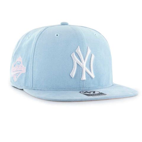 Yankees Hat Snapback NY New York Tonal suede Scarlet Red MLB