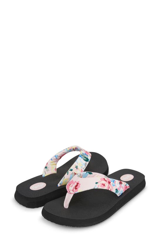 Floopi Isabella Yoga Flip Flop In Pink