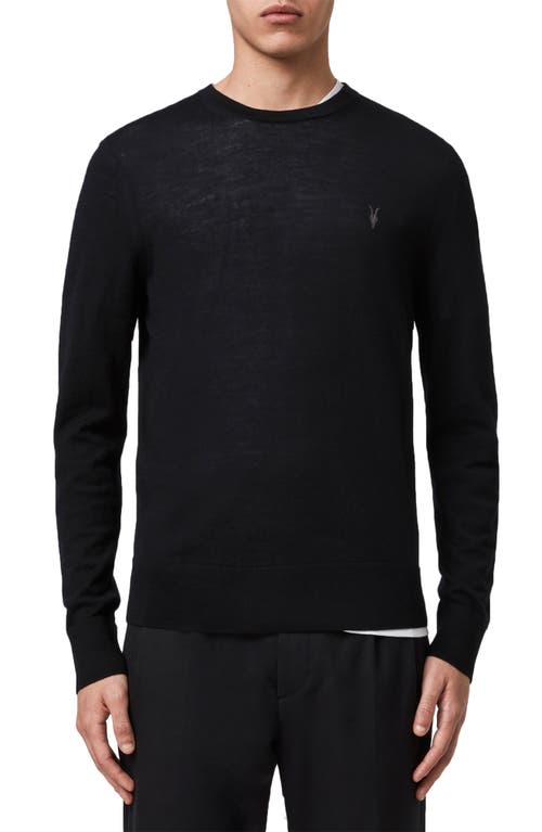 AllSaints Mode Slim Fit Wool Sweater at Nordstrom,