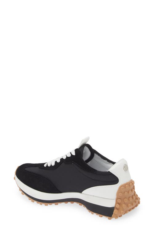 Steve Madden Campo Sneaker In Black/whte