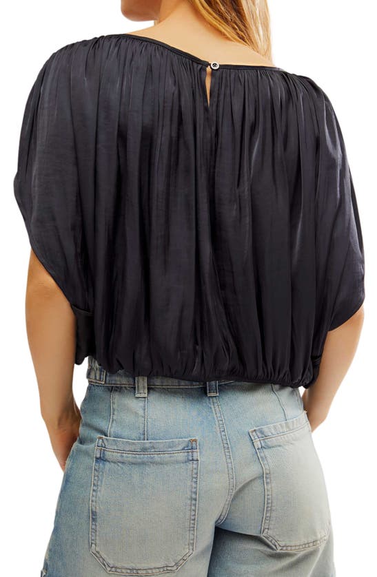 Shop Free People Double Take Pullover Top In Black