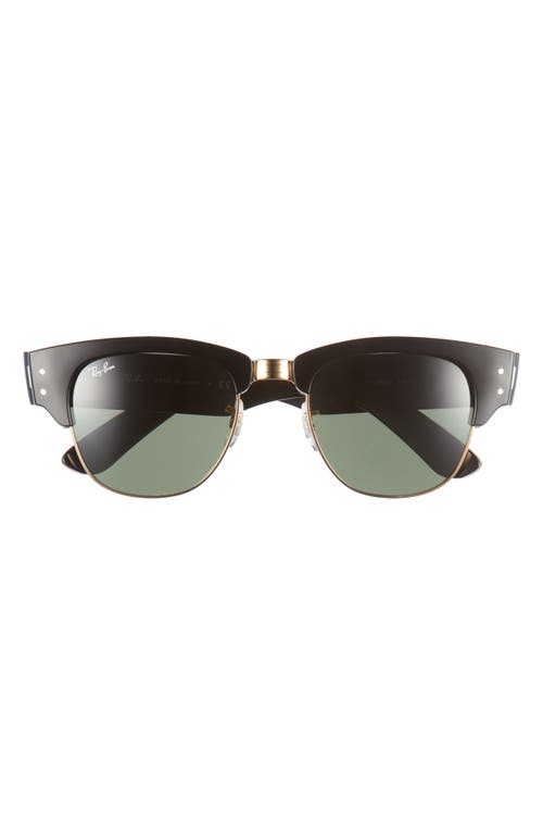 Ray-Ban Mega Clubmaster 53mm Square Sunglasses in Black at Nordstrom