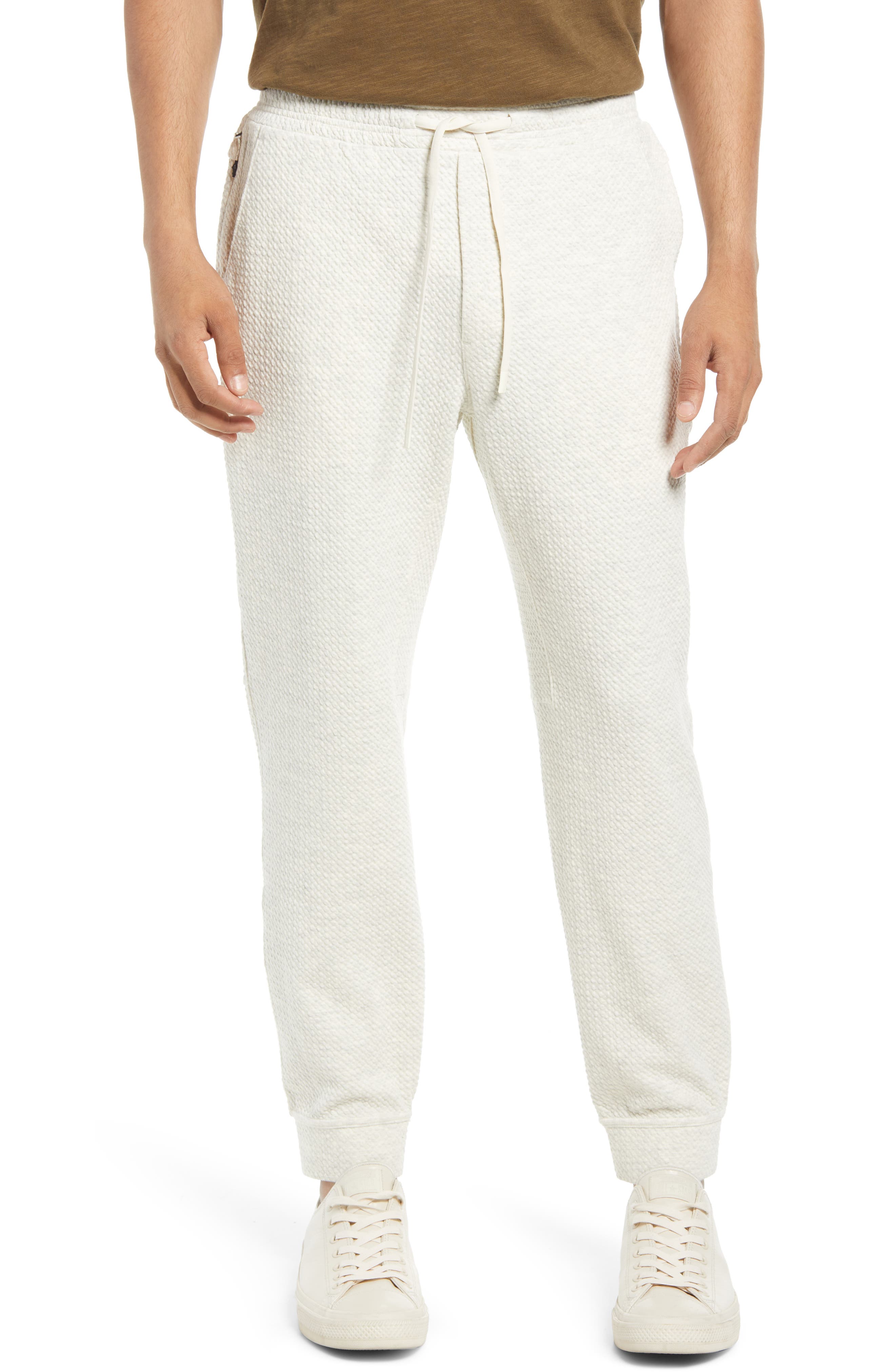 white jogger mens