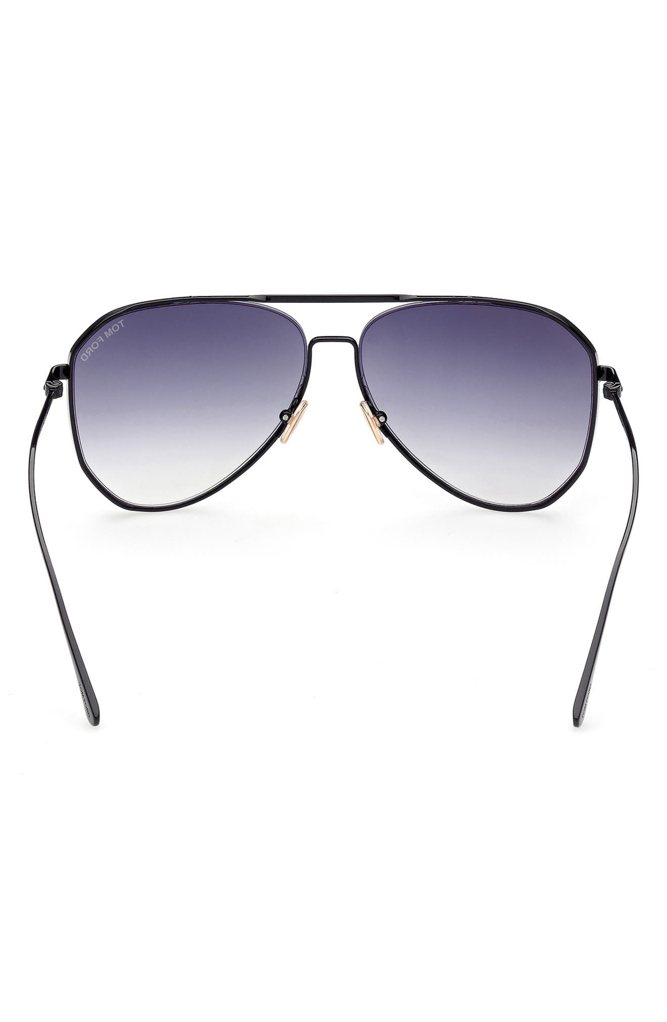 tom ford 60mm aviator sunglasses