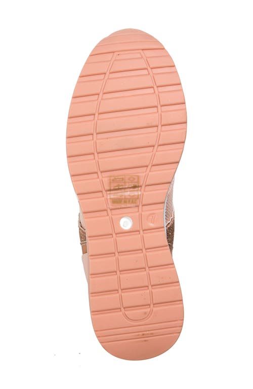 Ninety Union Relax Wedge Sneaker In Pink