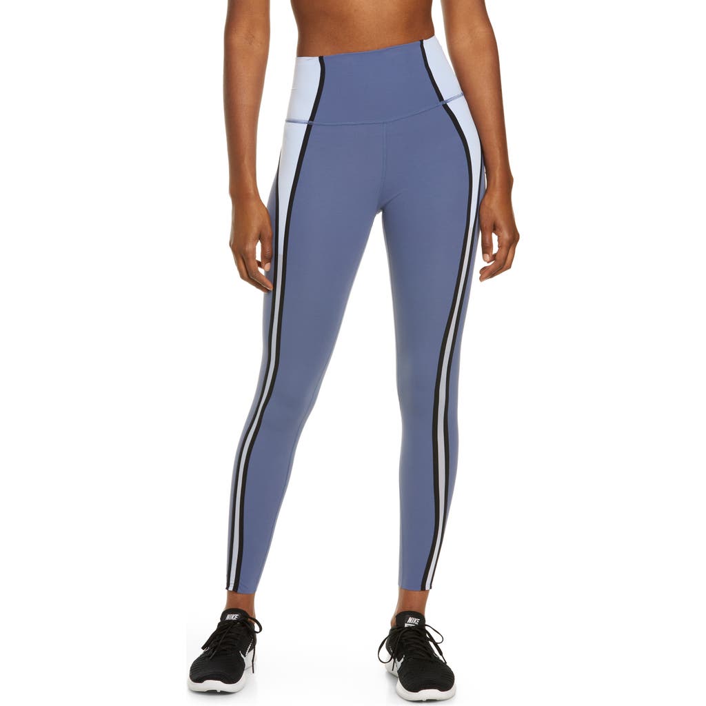 Nike Yoga Dri-fit Luxe Leggings In Blue