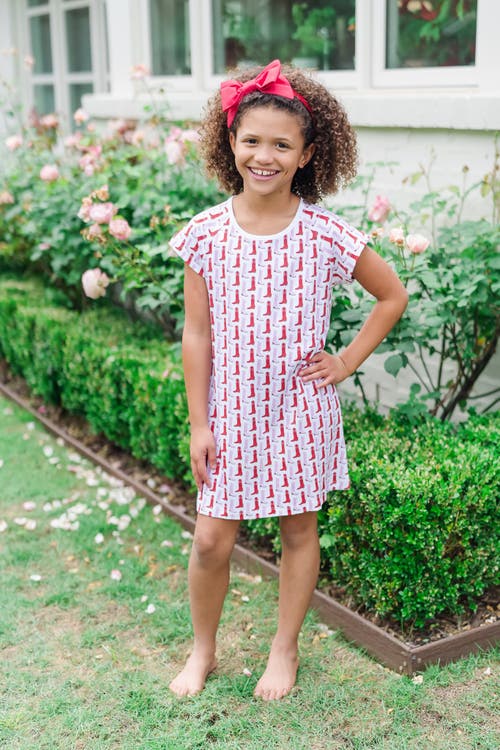 Shop Lila And Hayes Sadie Girls' Dress In City Boots