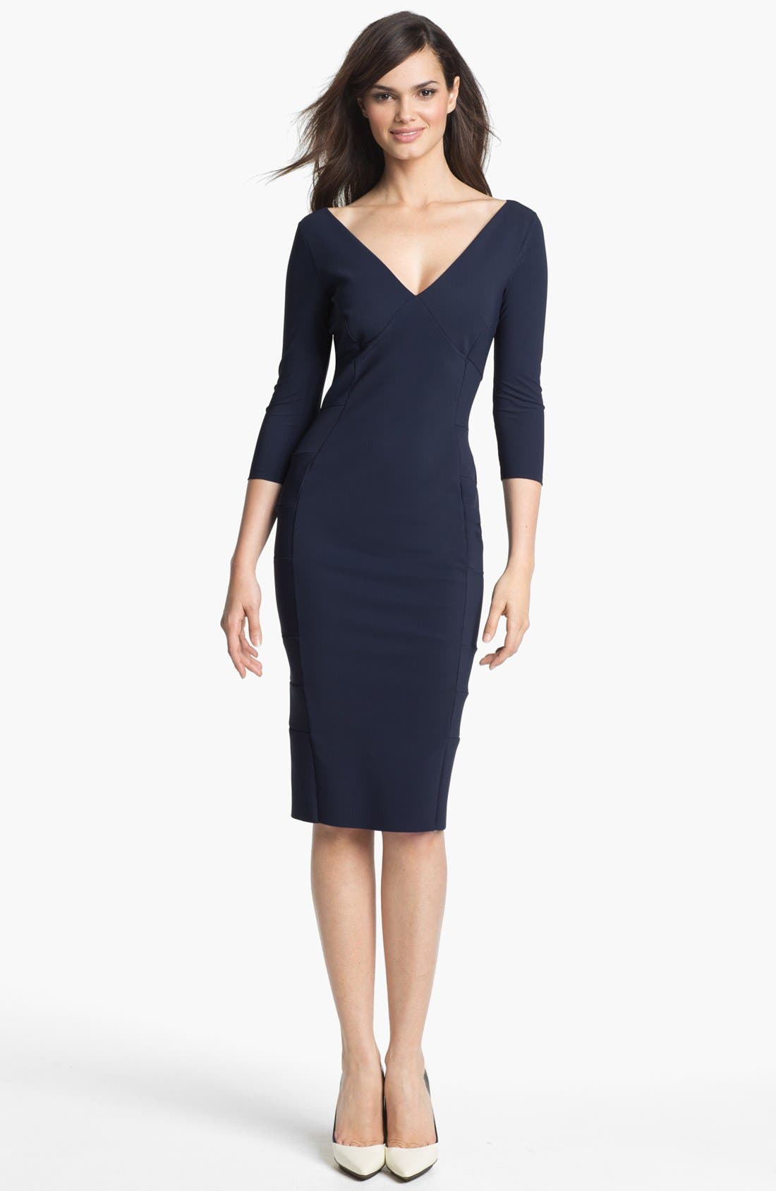 La Petite Robe by Chiara Boni Seamed Pencil Dress Nordstrom