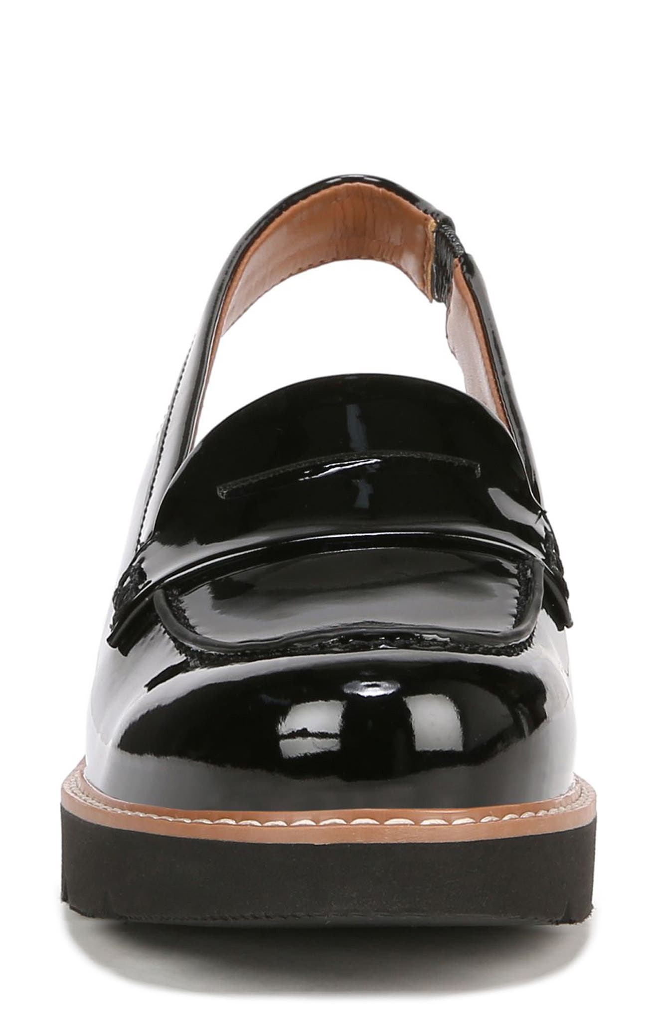 Esntial High Heel Patent Loafer Pumps | BLACK | Tommy Hilfiger