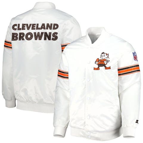 Men's Cleveland Browns JH Design Brown/Orange Big & Tall Wool Full