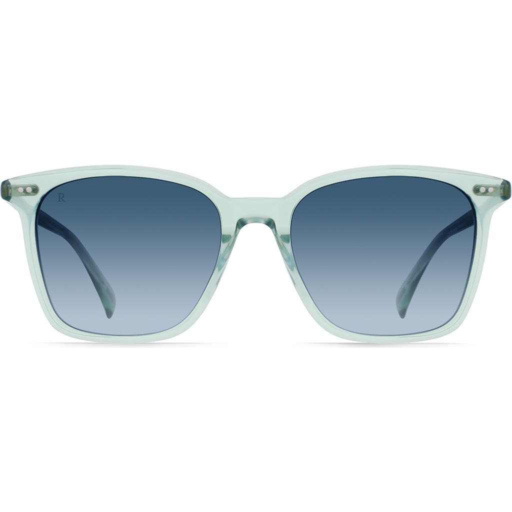 Raen Darine Oversize Polarized Square Sunglasses In Blue