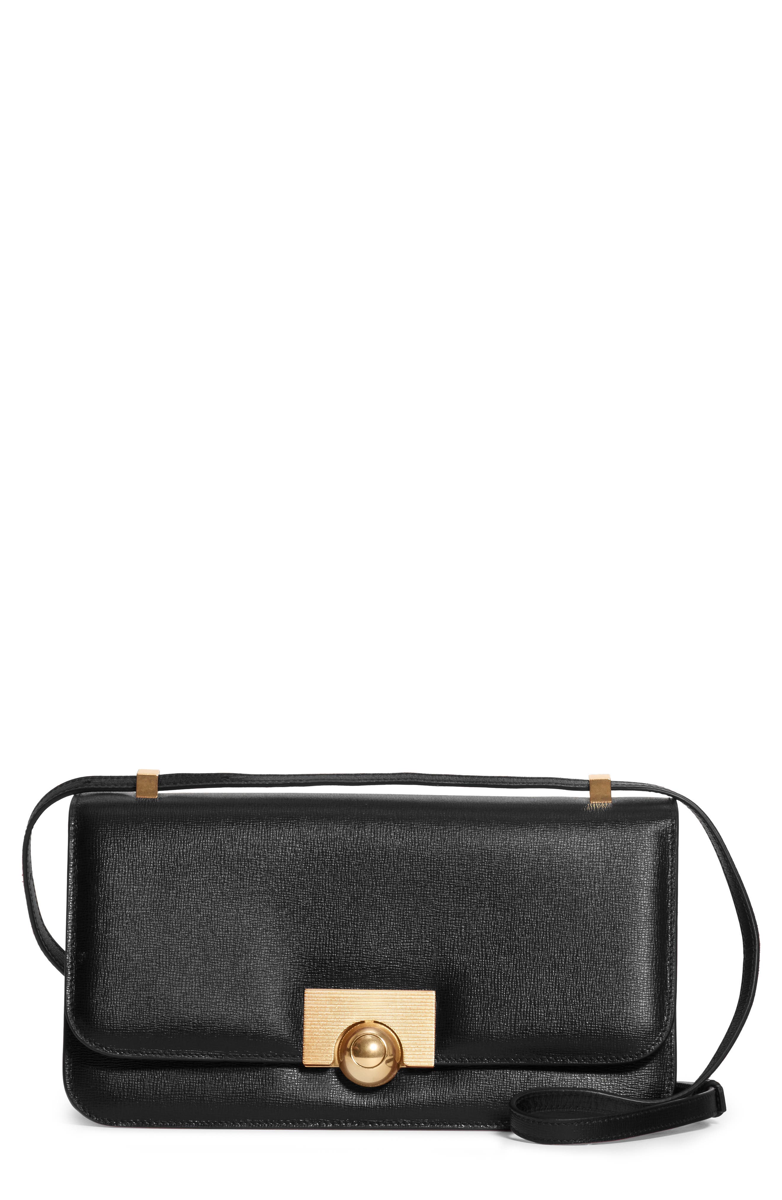 Bottega Classic Calfskin Leather Shoulder Bag Nordstrom