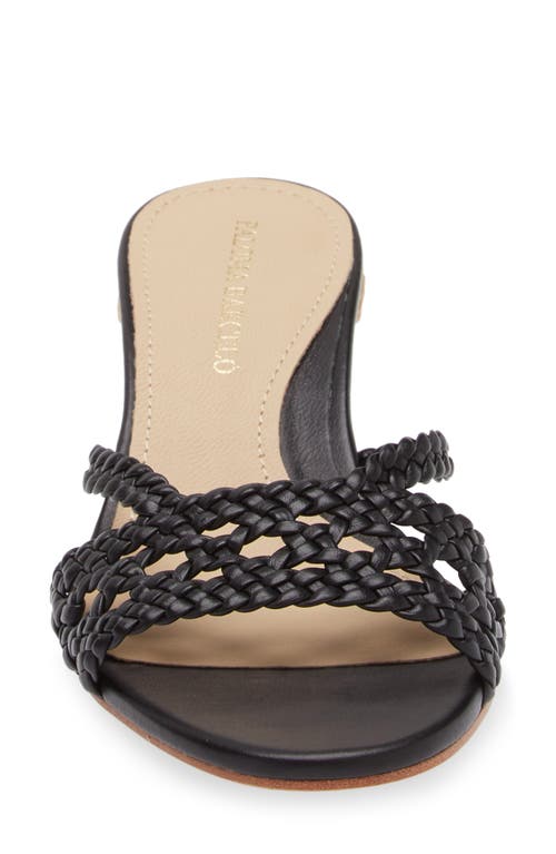 Shop Paloma Barceló Paloma Barcelo Asir Slide Sandal In Black