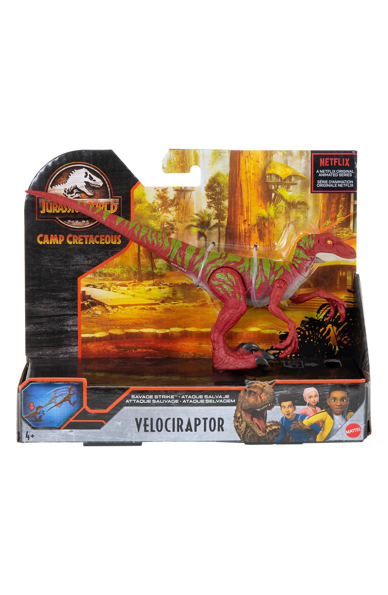 jurassic world savage strike velociraptor