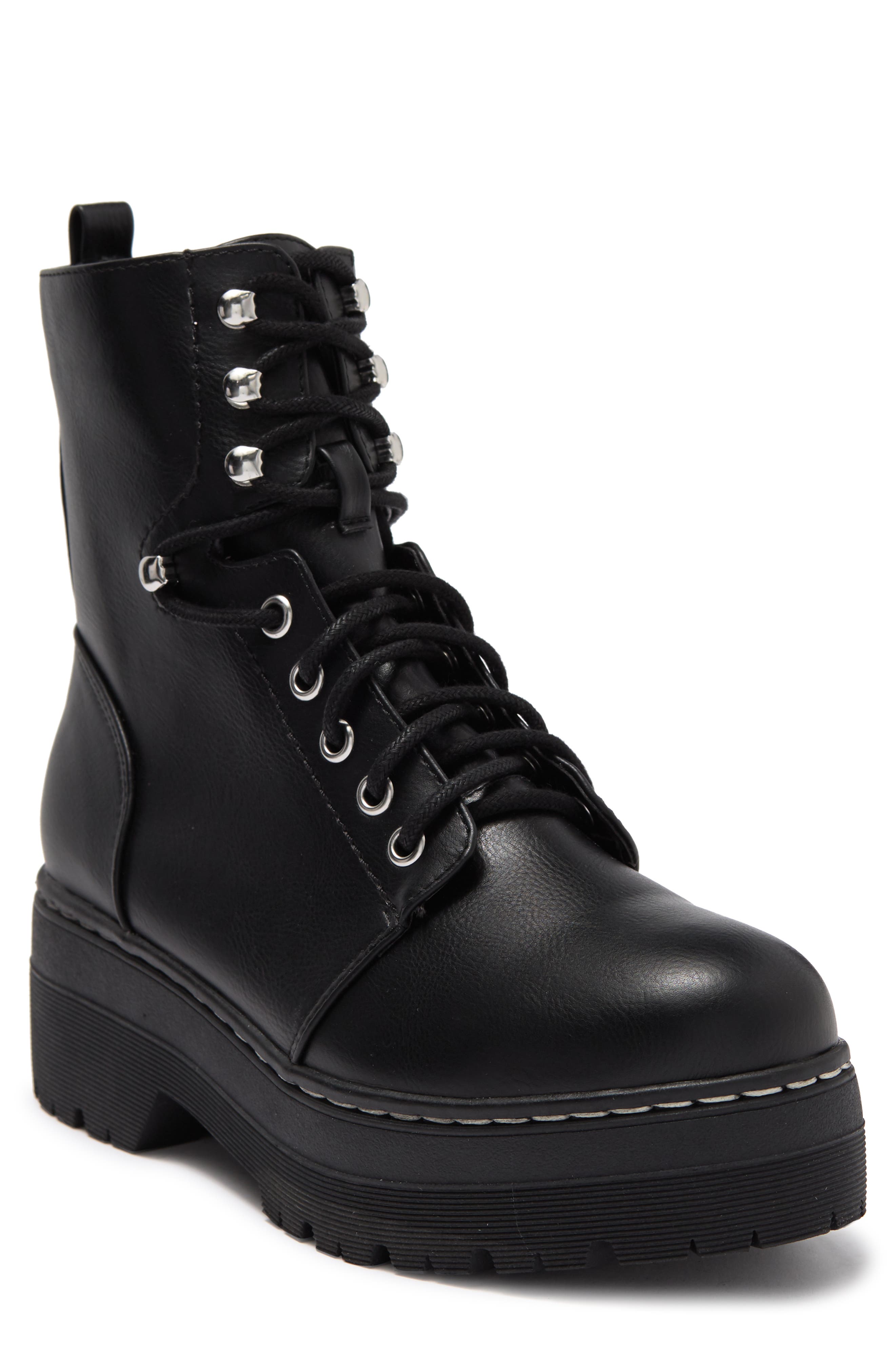 trip lug sole combat boot