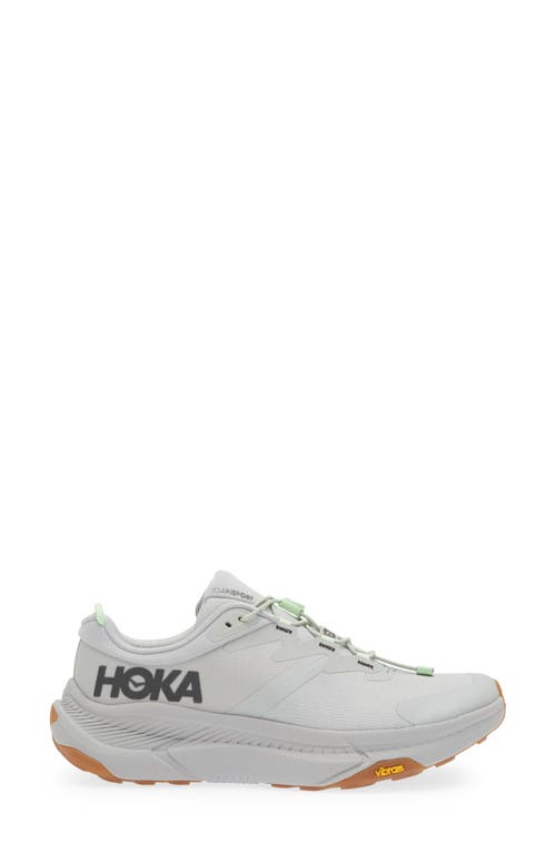 Shop Hoka Transport Shoe In Harbor Mist/lime Glow