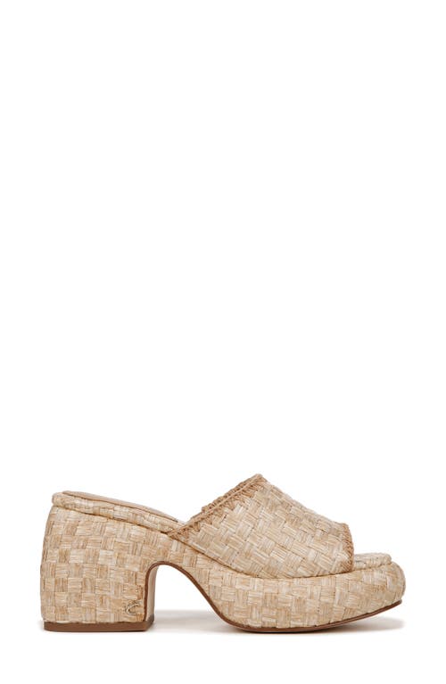 Circus Ny By Sam Edelman Ilyse Platform Sandal In Bleached Beechwood