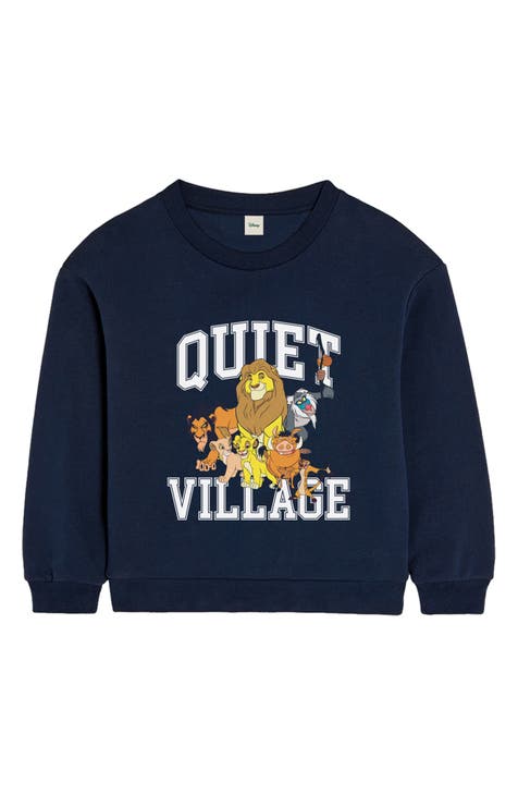 x Disney Kids' 'The Lion King' Quiet Village Cotton Graphic Sweatshirt (Nordstrom Exclusive)