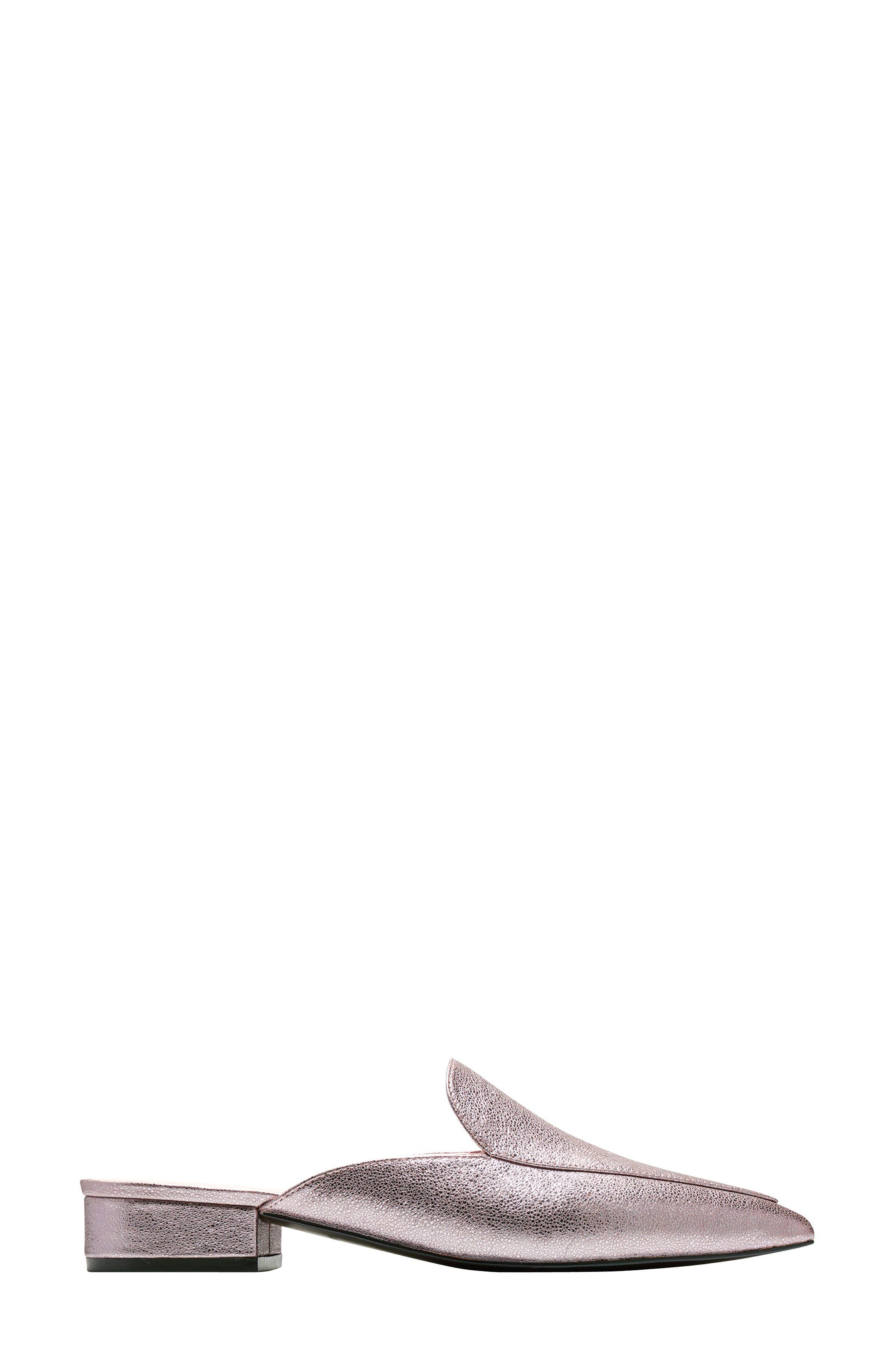 cole haan piper loafer mule leopard