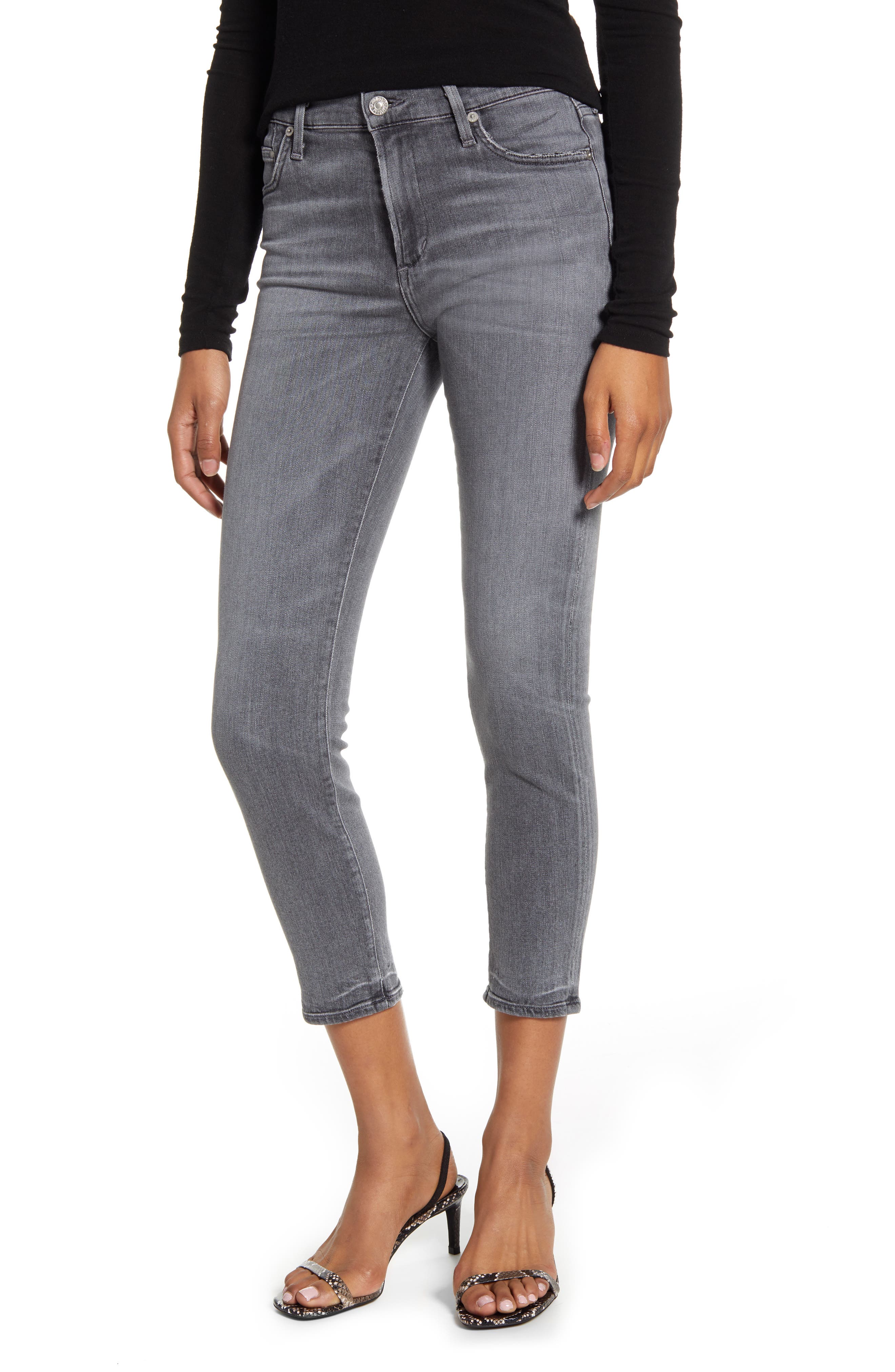 citizens of humanity gray jeans