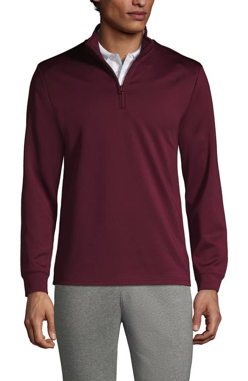 LANDS' END LANDS' END SCHOOL UNIFORM  QUARTER ZIP PULLOVER