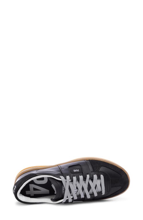 P448 Monza Sneaker In Glitterfine/black