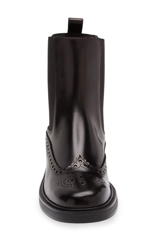 Tod's Chelsea Boots With Elastic Side Panels In Nero
