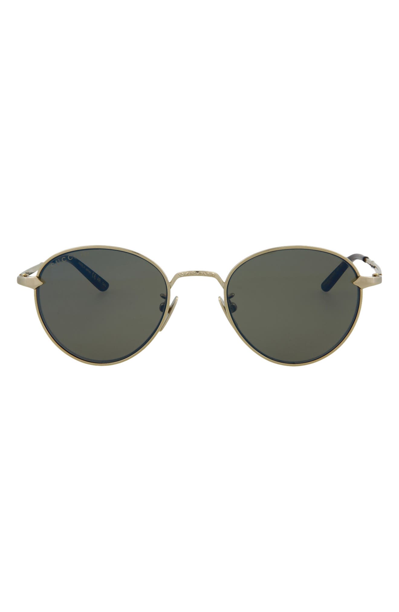 49mm round sunglasses