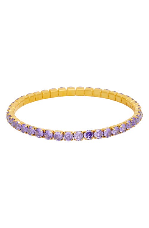 Santa Maria Cubic Zirconia Bracelet in Lilac