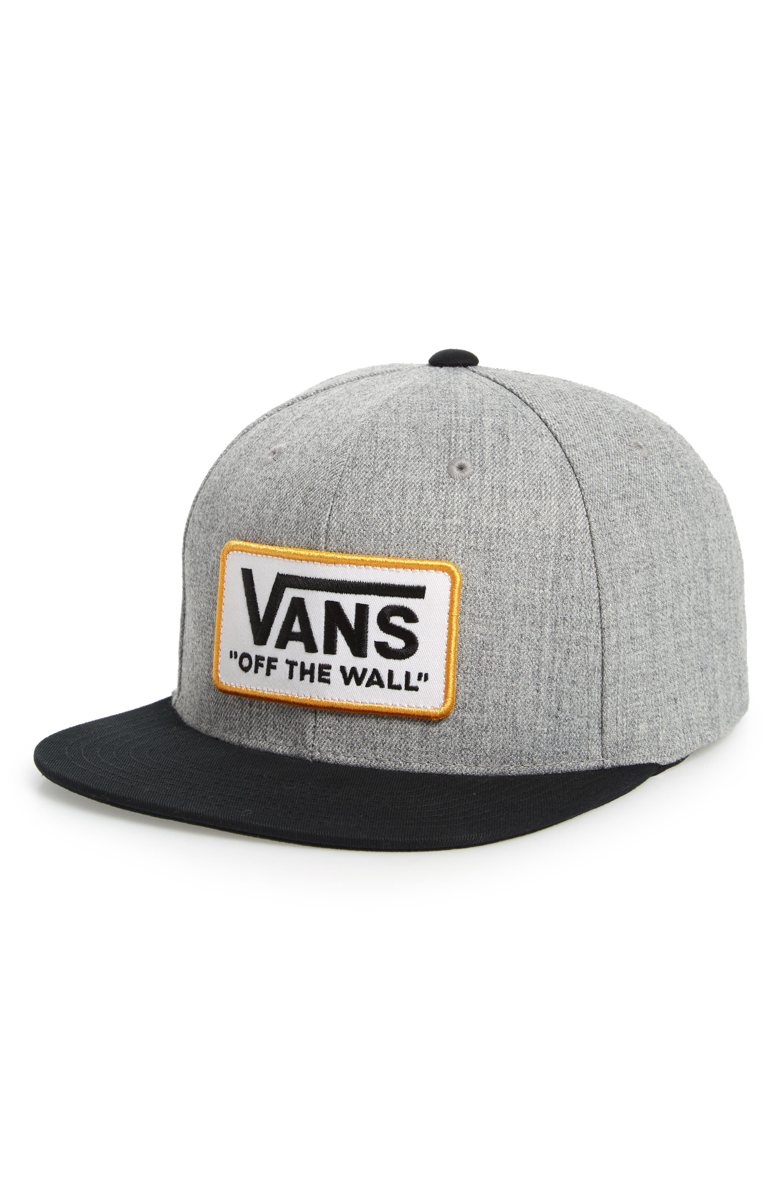vans snapback beige