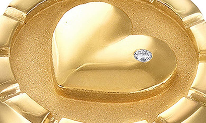Shop Pamela Zamore Love Diamond Signet Ring In Gold
