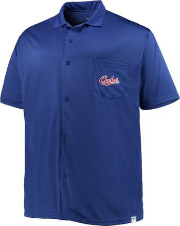 PROFILE Men's Royal Chicago Cubs Big & Tall Button-Up Shirt