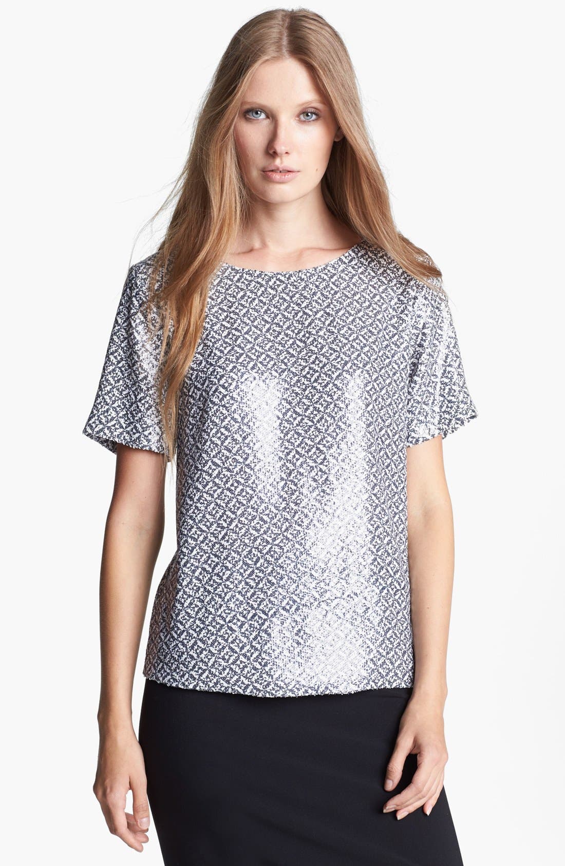 joie sequin top