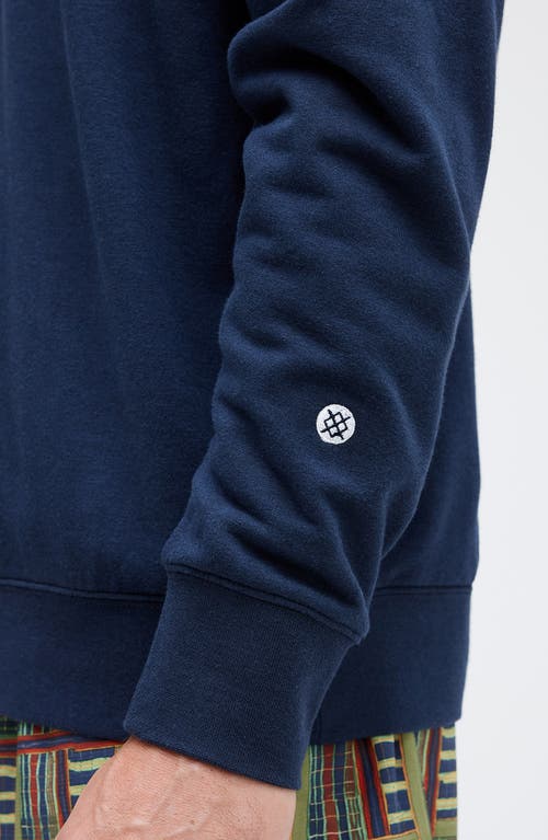 Stance Shelter Butter Blend Long Sleeve T-shirt In Dark Navy
