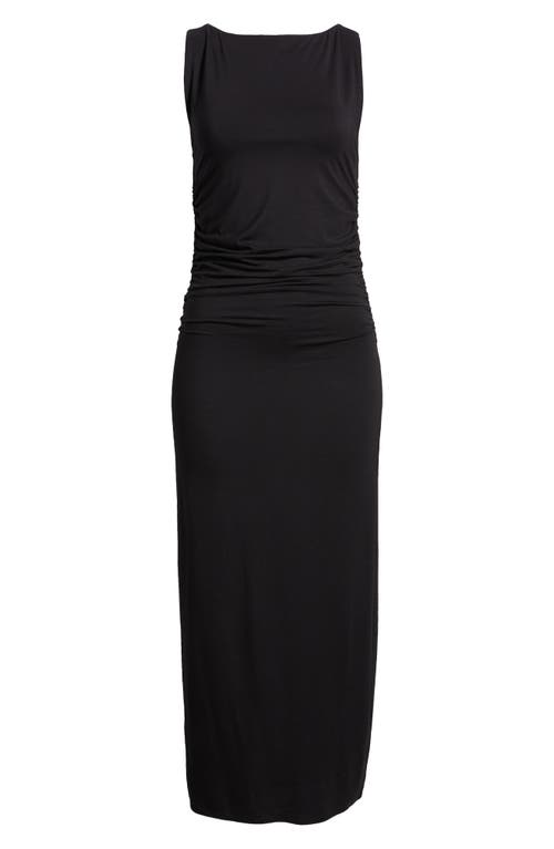 Shop Rag & Bone Luca Sleeveless Stretch Dress In Black