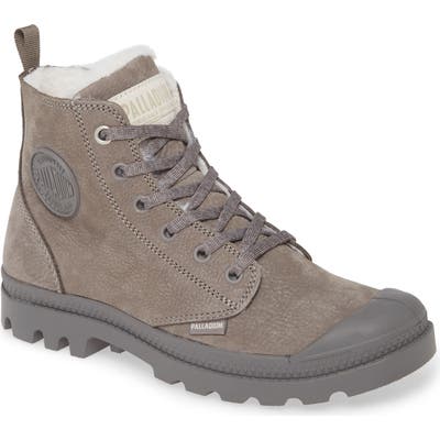 Palladium Pampa Zip Bootie, Grey