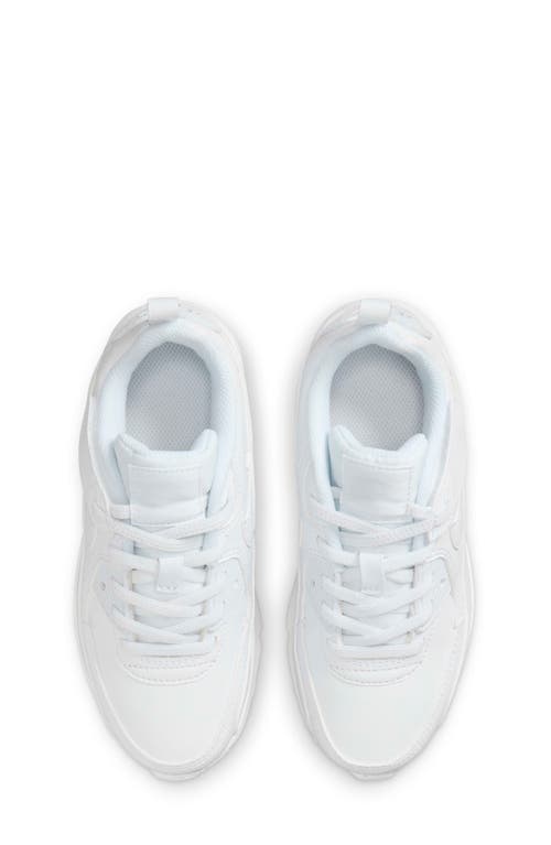 Nike Air Max 90 Easy-on Sneaker In White/ Silver/ White/ White