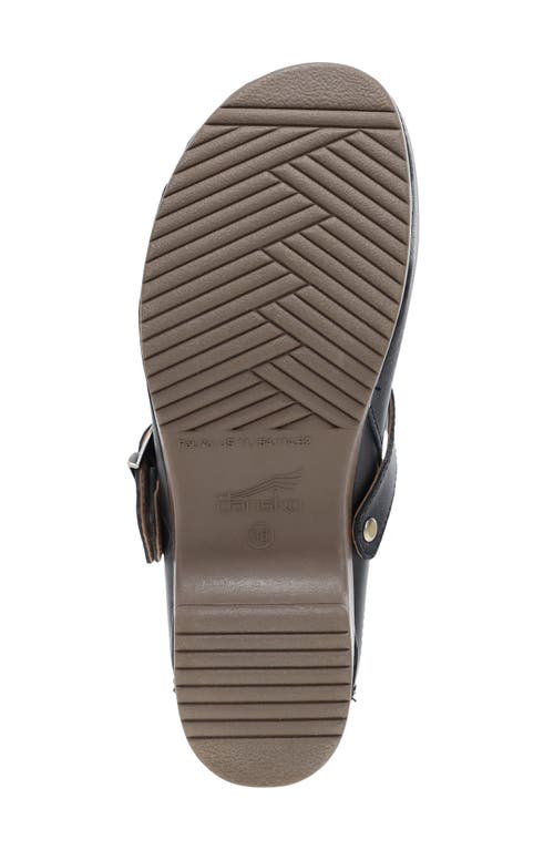 Dansko Baylor Platform Mule In Black