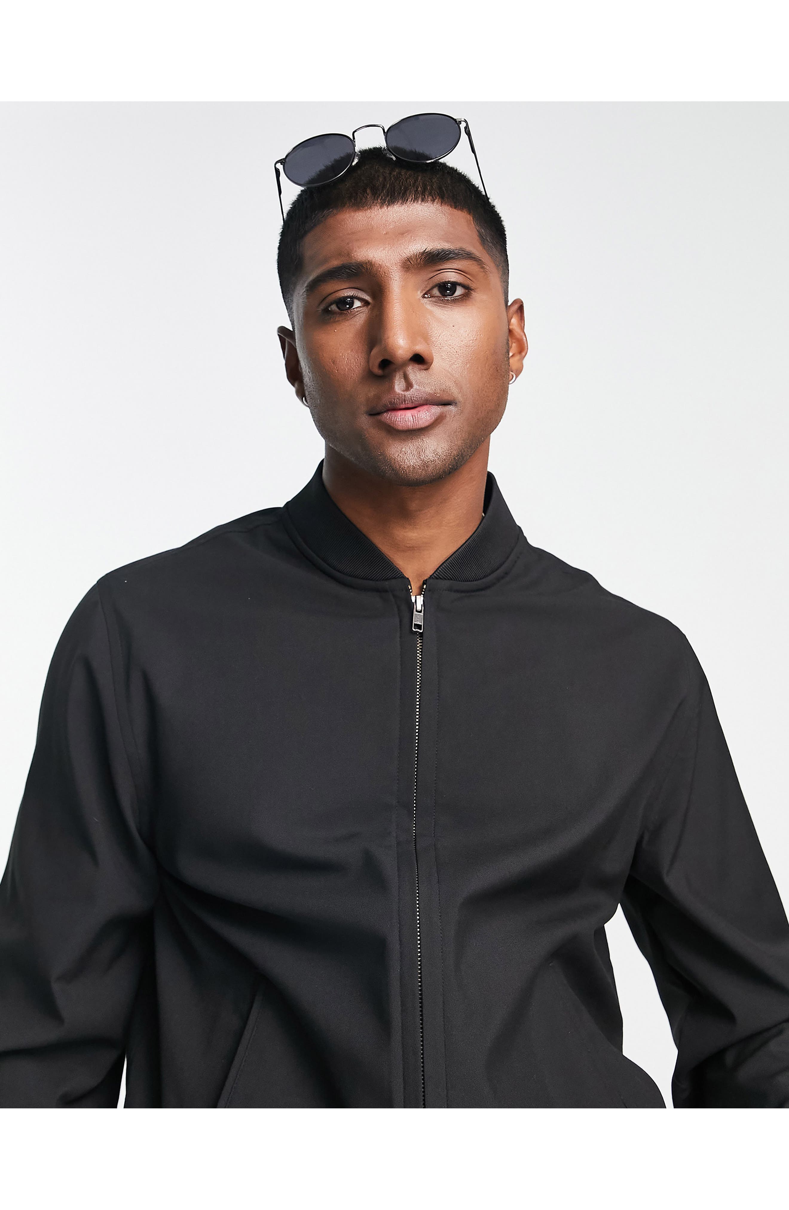 ASOS DESIGN Smart Bomber Jacket | Nordstrom