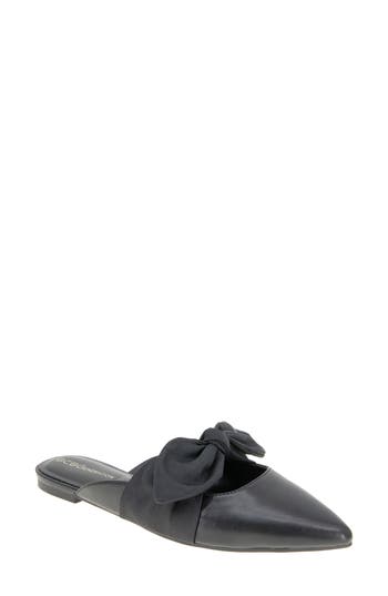 Bcbgeneration Kandy Bow Mule In Black/black