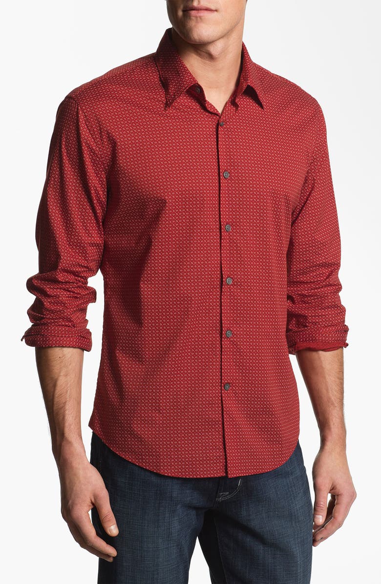 John Varvatos Star USA Wire Collar Sport Shirt | Nordstrom