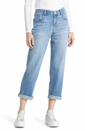 Abrand Jeans Women's A 95 Mid-Rise Straight Leg Cropped Jean (Felicia, 24)  at  Women's Jeans store