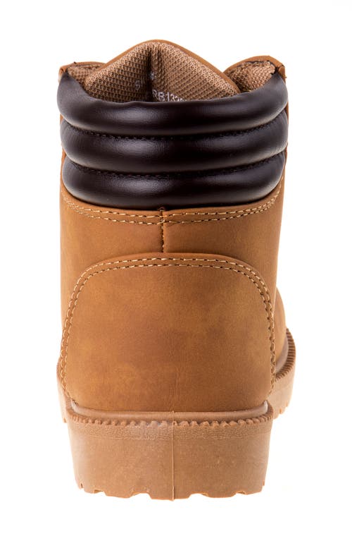 Rugged Bear Lace-up Boot In Tan