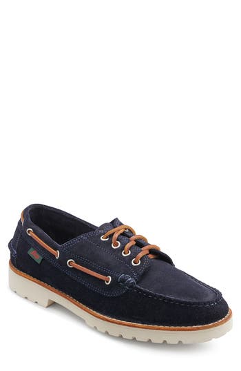 G.h.bass Ranger Moc Toe Boat Shoe In Navy