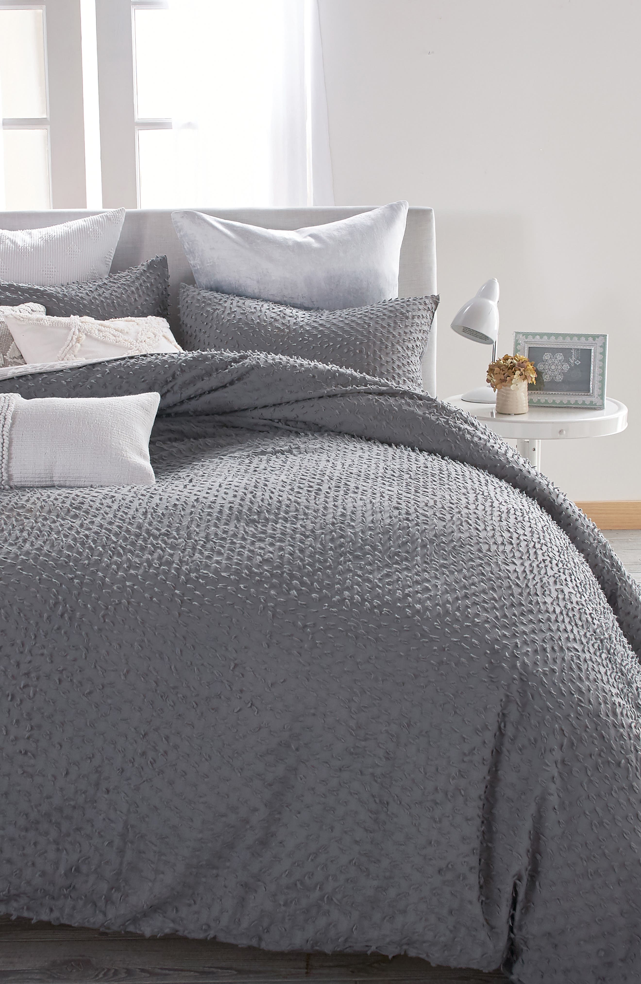 Peri Home Dot Fringe Comforter Sham Set Nordstrom